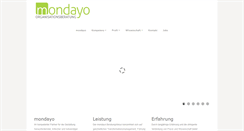Desktop Screenshot of mondayo.com